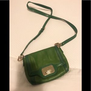 Green cole Haan purse